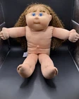 2003 Cabbage Patch Kids Long Crimped Brown Hair Blue Eyes 20th Anniversary
