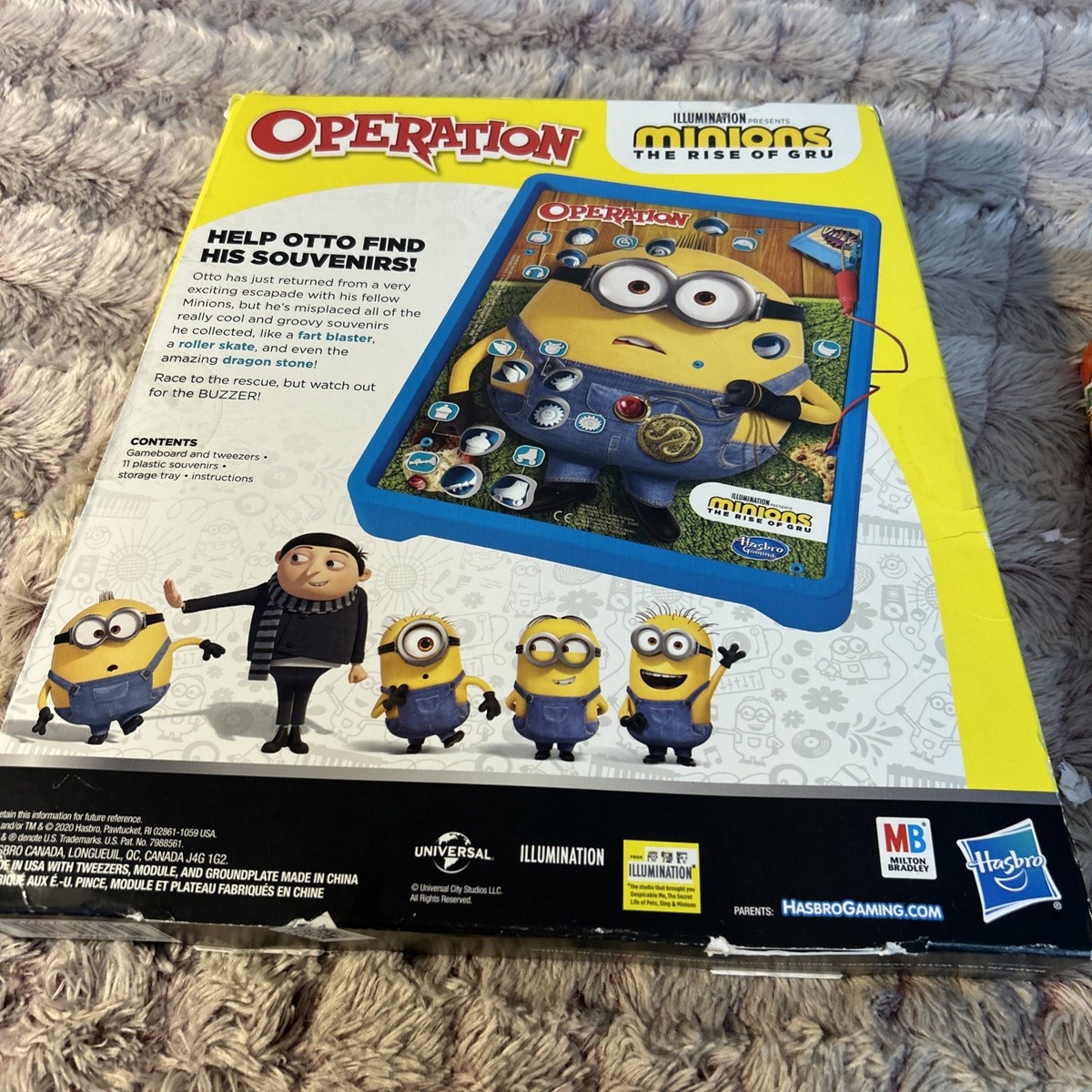 2 Games Minions Operation @ Hedbanz Head Rush New | eBay