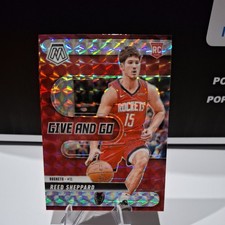 2024-25 Panini Mosaic Reed Sheppard Rookie Red Give And Go Prizm #7