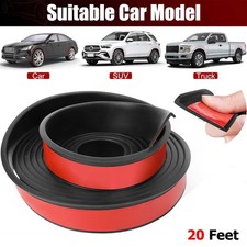 20ft Universal For Dodge Car Wheel Eyebrow Arch Trim Fender Flare Seal Strip 20ft Universal For Dodge Car Wheel Eyebrow Arch Trim Fender Flare Seal Strip