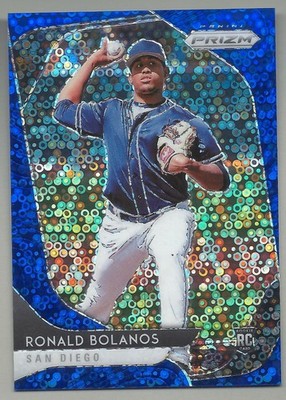 ks 2020 Panini Prizm Ronald Bolanos #106 Blue Donut Circles 117/199 San Diego RC