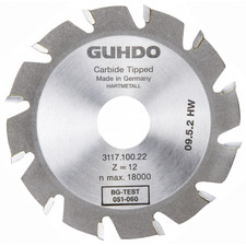 Lamello HW-Flachdübel-Nuter 100x4x22 MAN  	3117.100.22