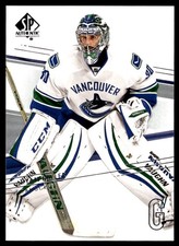 2014-15 SP Authentic #30 Ryan Miller Vancouver Canucks Hockey Card
