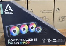 ARCTIC Liquid Freezer III Pro 420 A-RGB BLACK PC Water Cooler AIO Cooling CPU