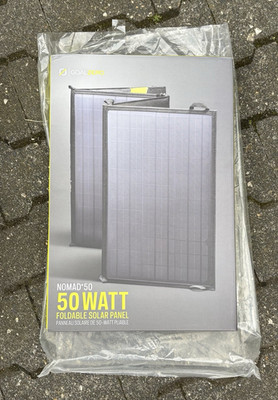 Goal Zero Nomad 50 Solarpanel 50 W faltbar tragbar 18 V Camping/Wandern