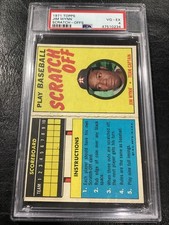 1971 Topps Scratch-Offs Jim Wynn PSA 4 Houston Astroes Low Pop Oddball Card VGEX