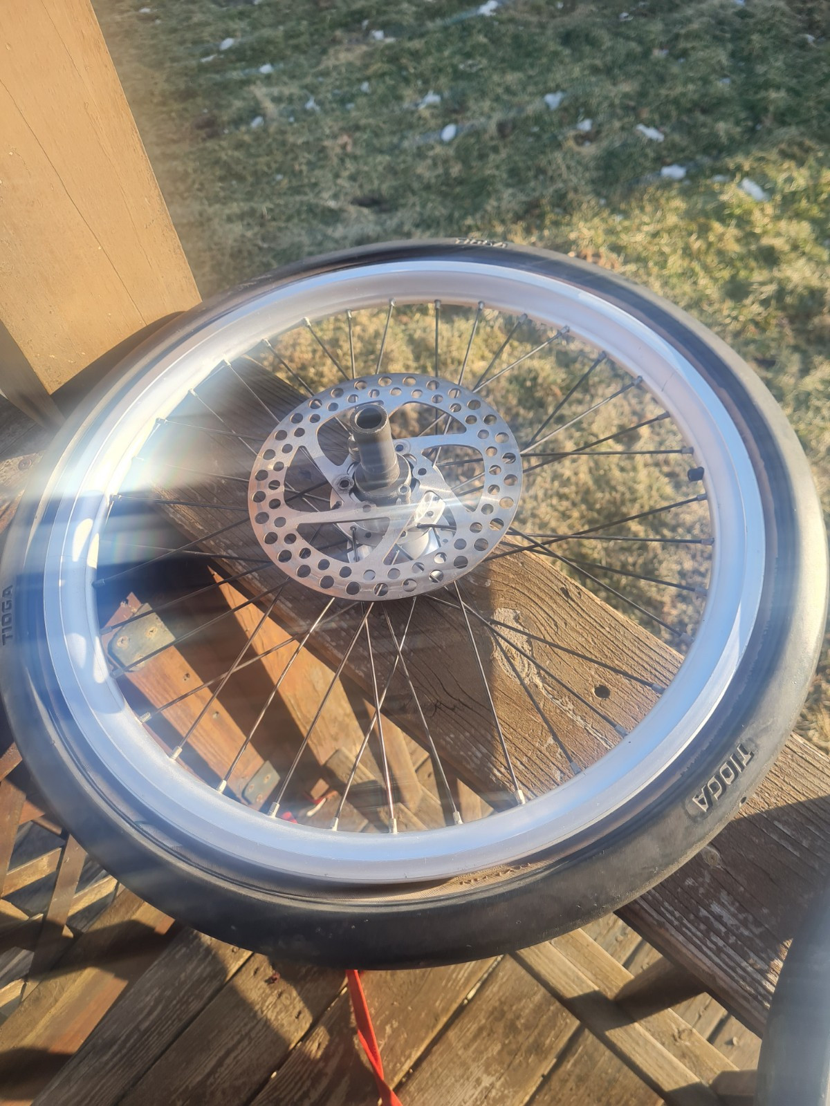 Vintage Tioga Competition Pool/Airline1/DT Hugi Wheel Set for Cycling