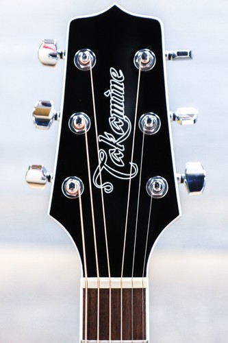 Takamine GD34CE-BLK Gloss Black Dreadnought Cutaway Acoustic El. Guitar w/Bag - Picture 5 of 20