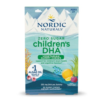 Nordic Naturals Children's DHA Vegetarian Gummy Chews - Kids DHA Omega-3