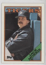 1988 Topps Jack Morris #340 HOF 1d4t