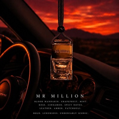 Mr Million inspirierter Auto Parfüm Lufterfrischer - Luxus hängender Diffusor -...