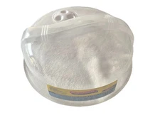 10” Clear Plastic Microwave Safe Dish Splatter Cover With Vents