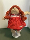 Vintage 1980s Cabbage Patch Kids Red Hair Doll HK Head Mold 2 w Outfit