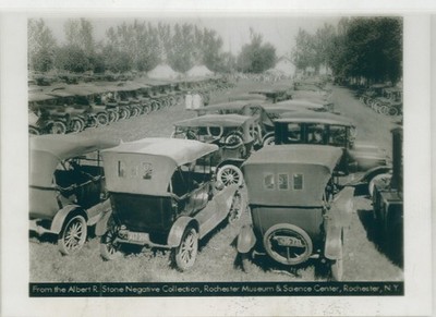 c1907 Rochester NY Bay View Hotel Brass Era Automobiles County Chautauqua Party