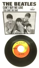 THE BEATLES - Can't Buy Me Love / You Can't Do That - 45 record w repro P/S 1964