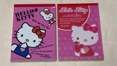 Heisei Retro Hello Kitty Memo 2 Piece Set #4e16ec