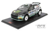 Skoda Fabia Rs Rally2 Safari Rallye Rally 2024 Solberg Toksport 1:18 Ixo