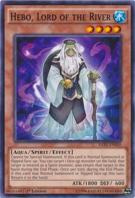 Hebo, Lord of the River - RATE-EN030 - Common - 1st Edition - Moderately Played