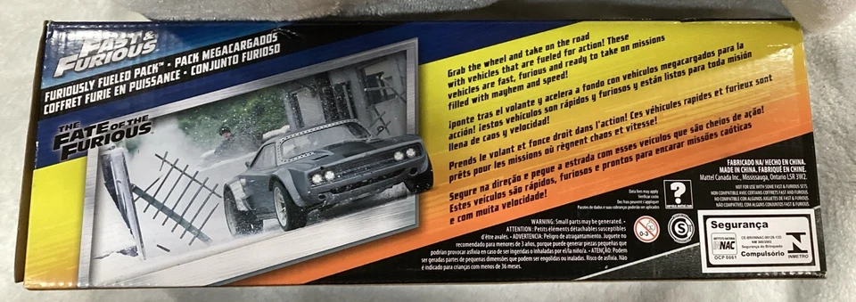 Mattel Fast & Furious Furious Fueled RARO Paquete De 7 Coches Die Cast Escala 1:55 Foto 4 de 4