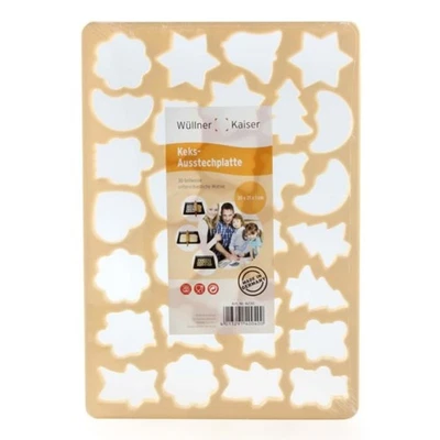 Plaque Emporte-Pièces Assorti Noel 30x21 CM - Plaque Formes Cookies Noël - Photo 1/4