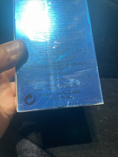 BRAND NEW Cacharel LOU LOU BLUE 3.4 FL Oz. EDT Perfume Spray Original Box - Picture 12 of 15