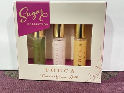 Tocca Sugar Collection rollerball Stella, Florence,Simone 5ml Set Of 3x.17 fl Oz