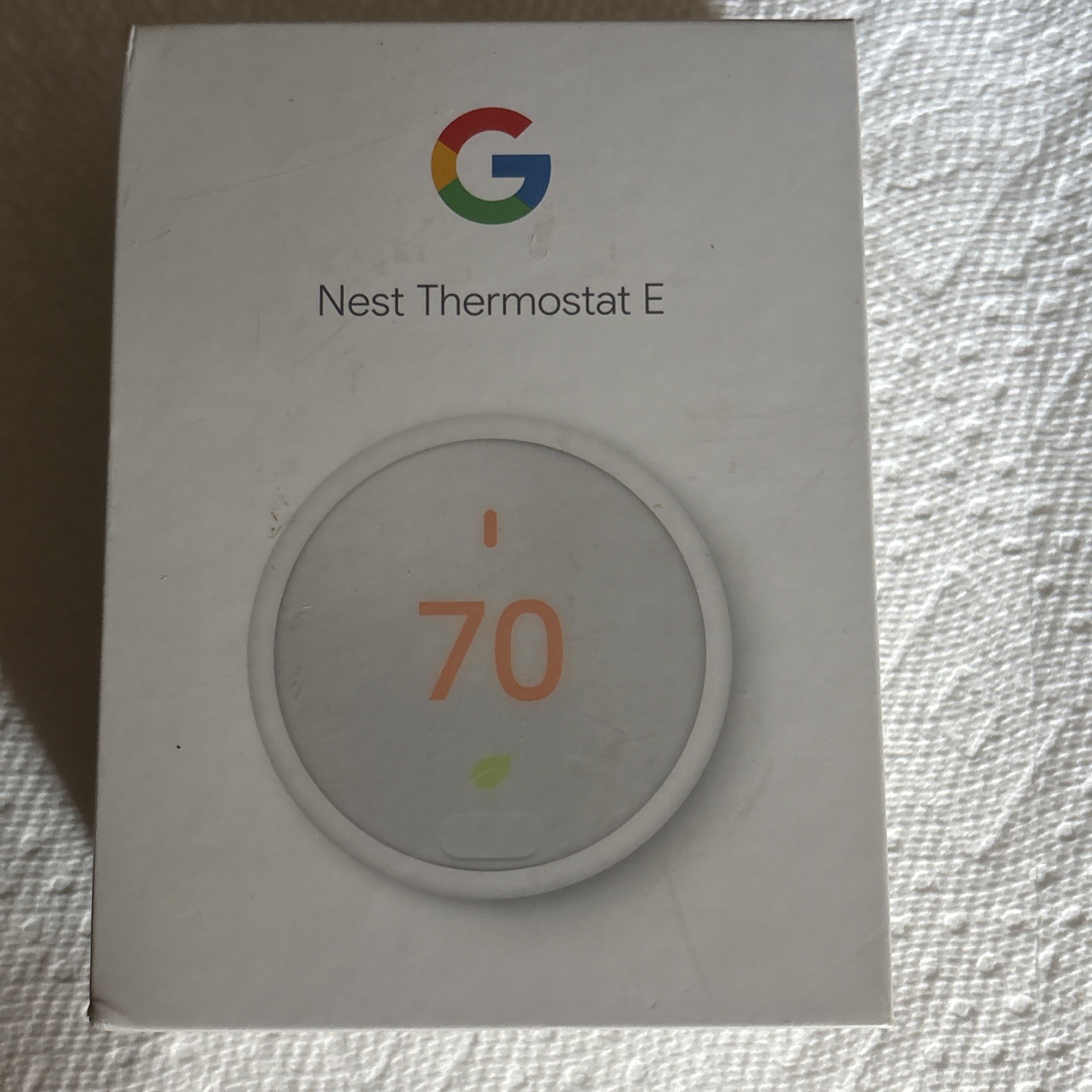 Google Nest Smart WiFi Thermostat White