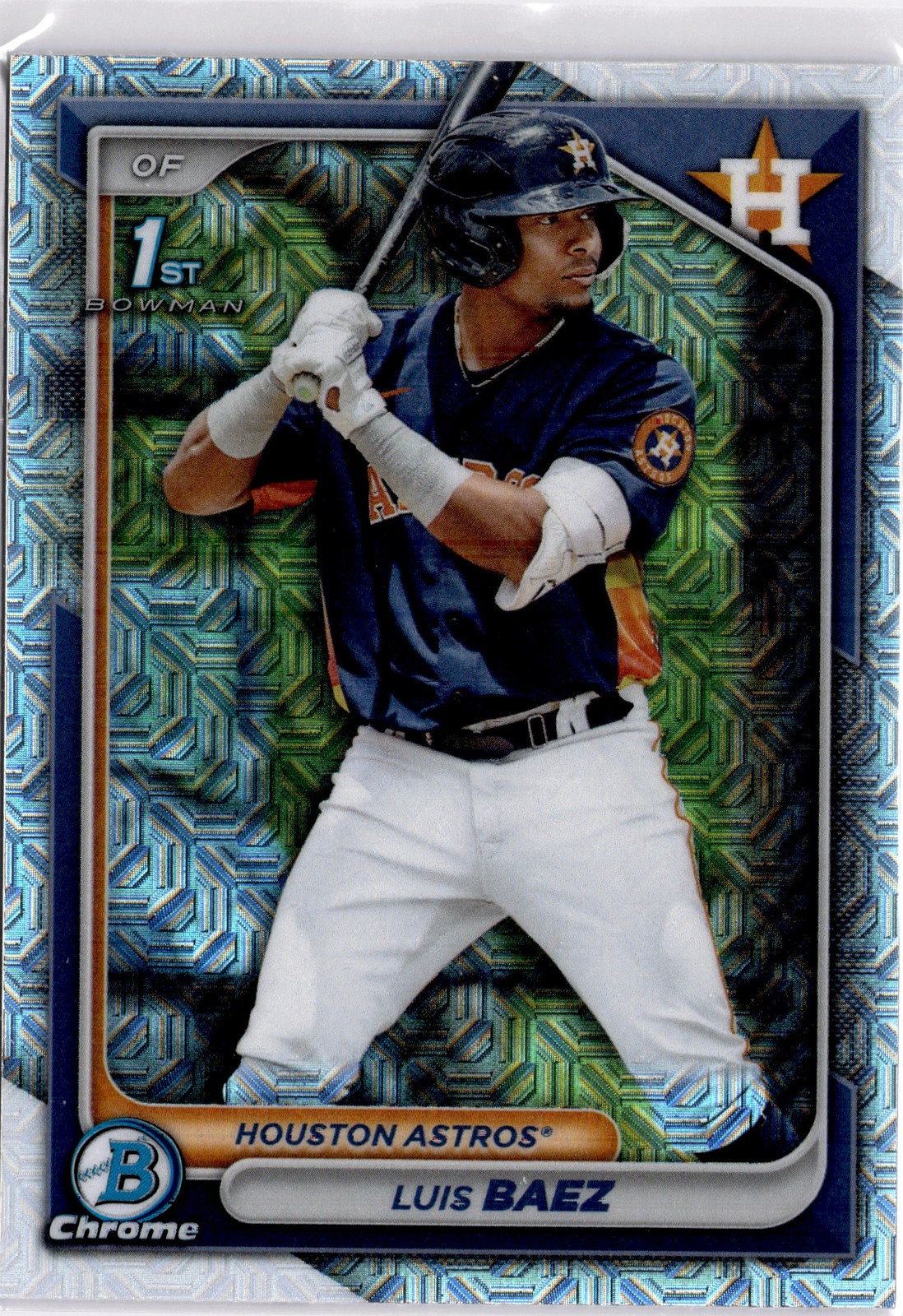 2024 Bowman #BCP-66 Luis Baez Chrome Prospects Mojo Refractors