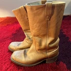 Vintage Dingo USA Mens Brown Leather Campus Pull-On Boots Size 10 D