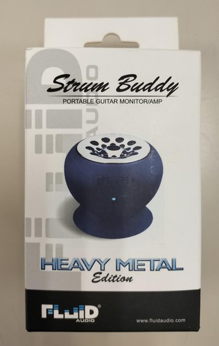 Fluid Audio Strum Buddy Heavy Metal - Mini Amplificateur Guitare Portable 6W Avec Effets Et Ventouse