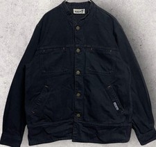 ISSEY MIYAKE Hai Sporting Gear Cotton Denim Jacket Coverall 1980s Exc Vintage