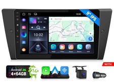 CAM+For 2006-2012 BMW 330i 328i E90 9"Android Auto CarPlay Car Stereo Radio 4+64