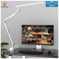 Schreibtischlampe LED Dimmbar 18W Klemmbar Augenschutz 5 Farbtemperaturen BüRo