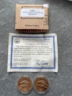 1933 Gold Plated Liberty Double Eagle Coin National Collector's Mint Set - Copy