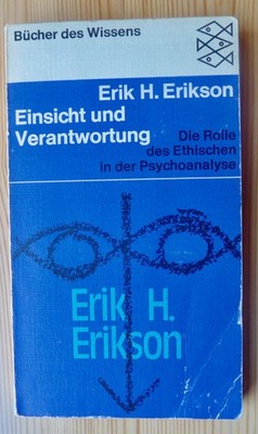 '' Einsicht und Verantwortung '' - Erik H. Erikson, 220 S., gut