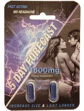 Five Day Forecast 1600MG Dietary Supplement Pill (48!pills)