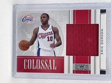 2009-10 National Treasures Eric Gordon Colossal Jersey #62/99