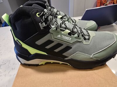 Adidas Terrex AX4 GTX Gore-Tex Mid Men's Hiking Boots Green IE2581