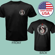 US Special Force Sniper Army  School Men's Black Size S-5XL