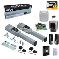 Satz Automatisierung Ante Fliegen Faac Trendy Satz 104419445 Profi 2,5 Mt