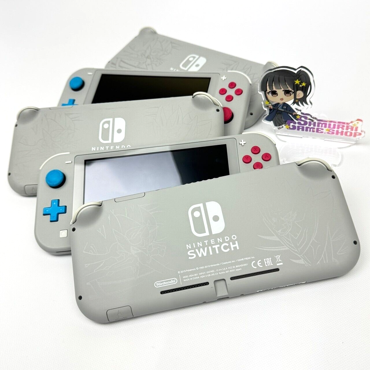 Nintendo Switch Lite Pokemon Zacian Zamazenta Console Only Region