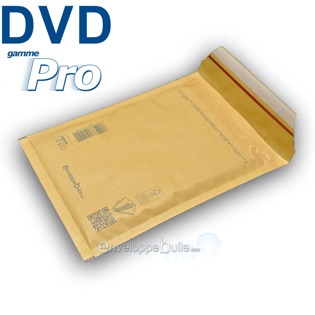 Enveloppes à bulles PRO format spécial DVD / BLURAY / JEUX VIDEOS