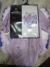 Halloween Butterfly Infant Costume 0-9 Month Includes Bunting, Wings