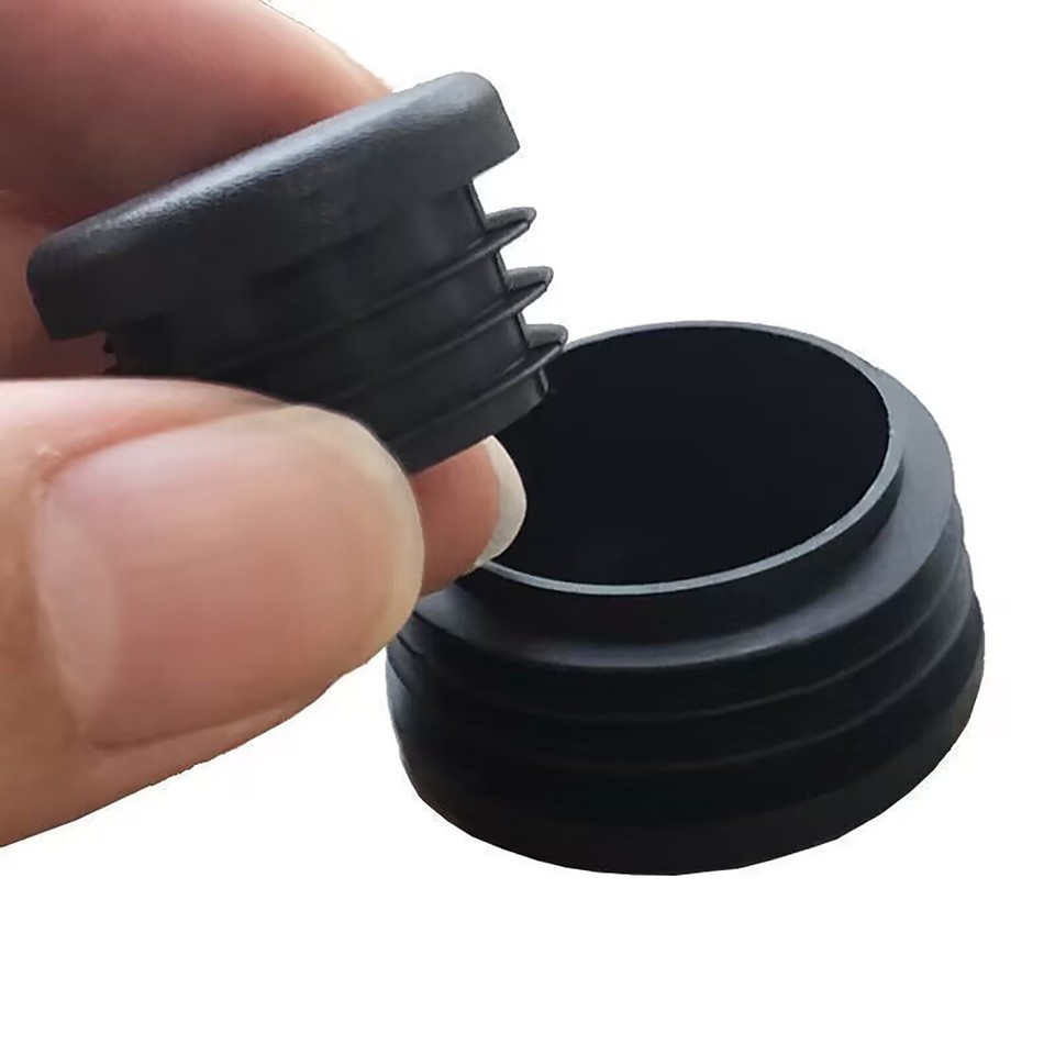Round Plastic End Caps Tube Inserts Blanking Plugs Bungs for Steel