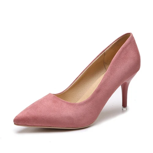 Elegant Womens Pointed Toe Pumps Slip on Office High Stiletto Heels Party Shoes - Picture 5 of 11