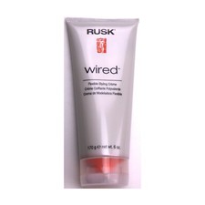 Rusk Wired Flexible Styling Creme 6 oz Hair Molding Cream for Hold  Texture