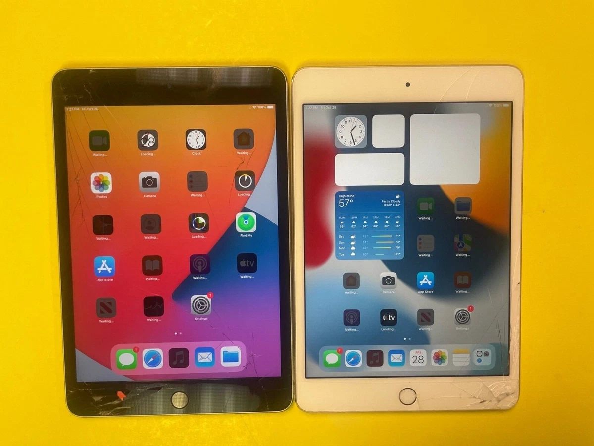 Apple iPad Mini 5 (5th Gen) 64GB 256GB (Wi-Fi or Unlocked) - Cracked Glass