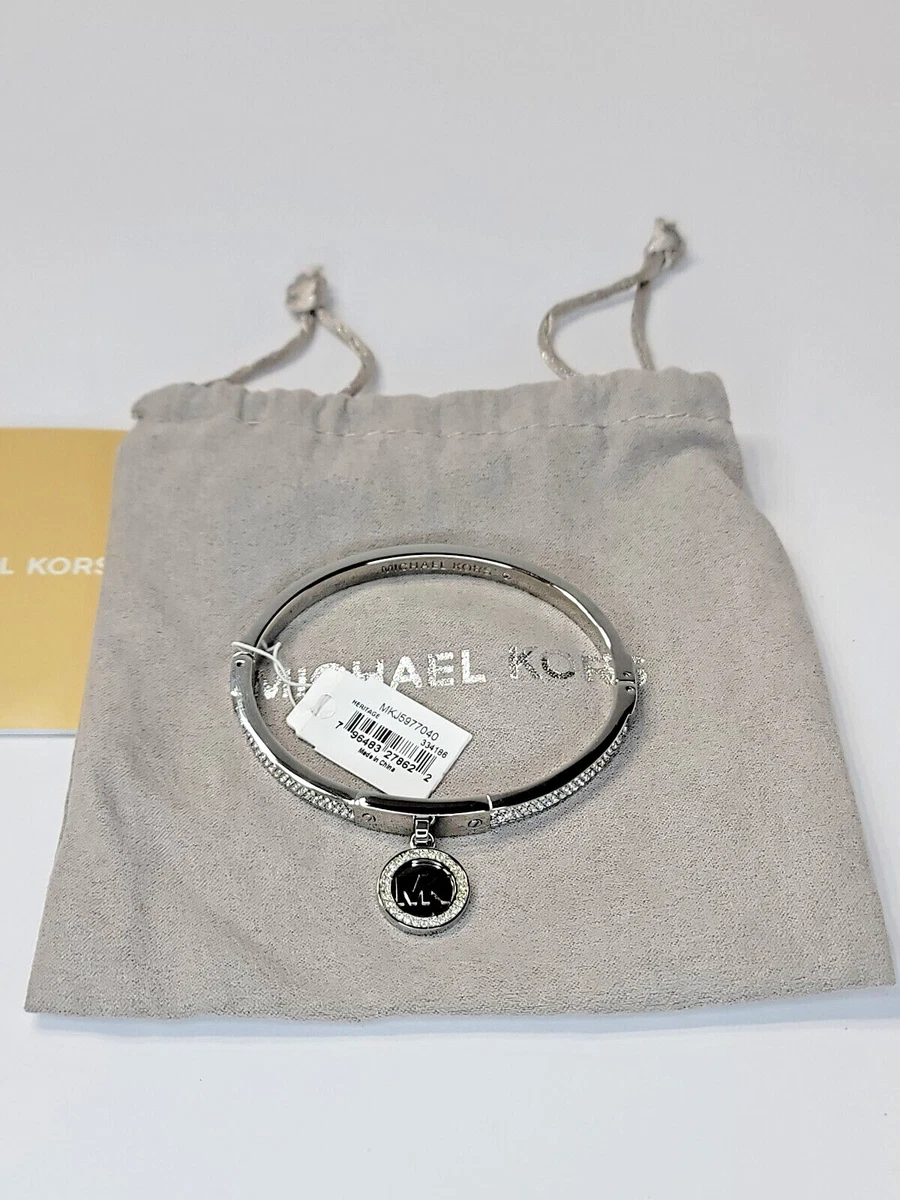 Michael Kors Ladies Bangle Bracelet MKJ5977040 Silver