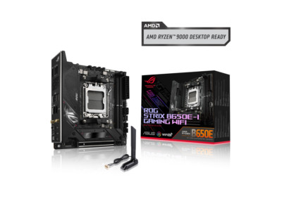 ASUS ROG Strix B650E-I Gaming WiFi AMD B650 AM5 Ryzen  Desktop 9000 8000 & 7000