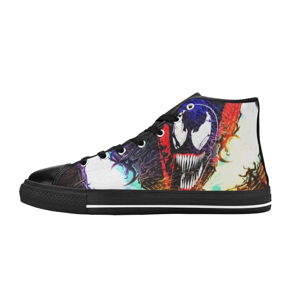 Venom Mens Sneakers High Top Canvas Casual